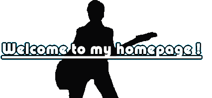 Welcome to my homepage !